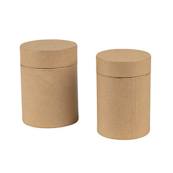 DECOPATCH Assortiment De 2 Boîtes À Thé 10X10X13Cm