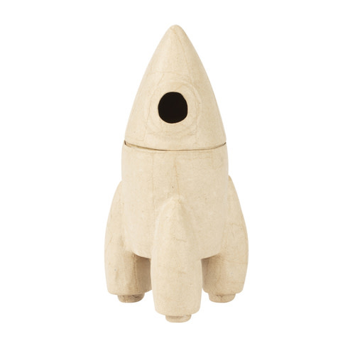 DECOPATCH Boîte Fusée 11,5x11,5x22,5cm