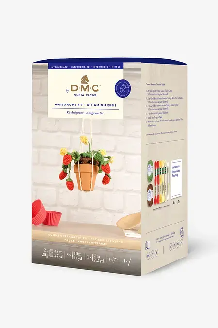 DMC Kit Amigurumi Fraises Estivales