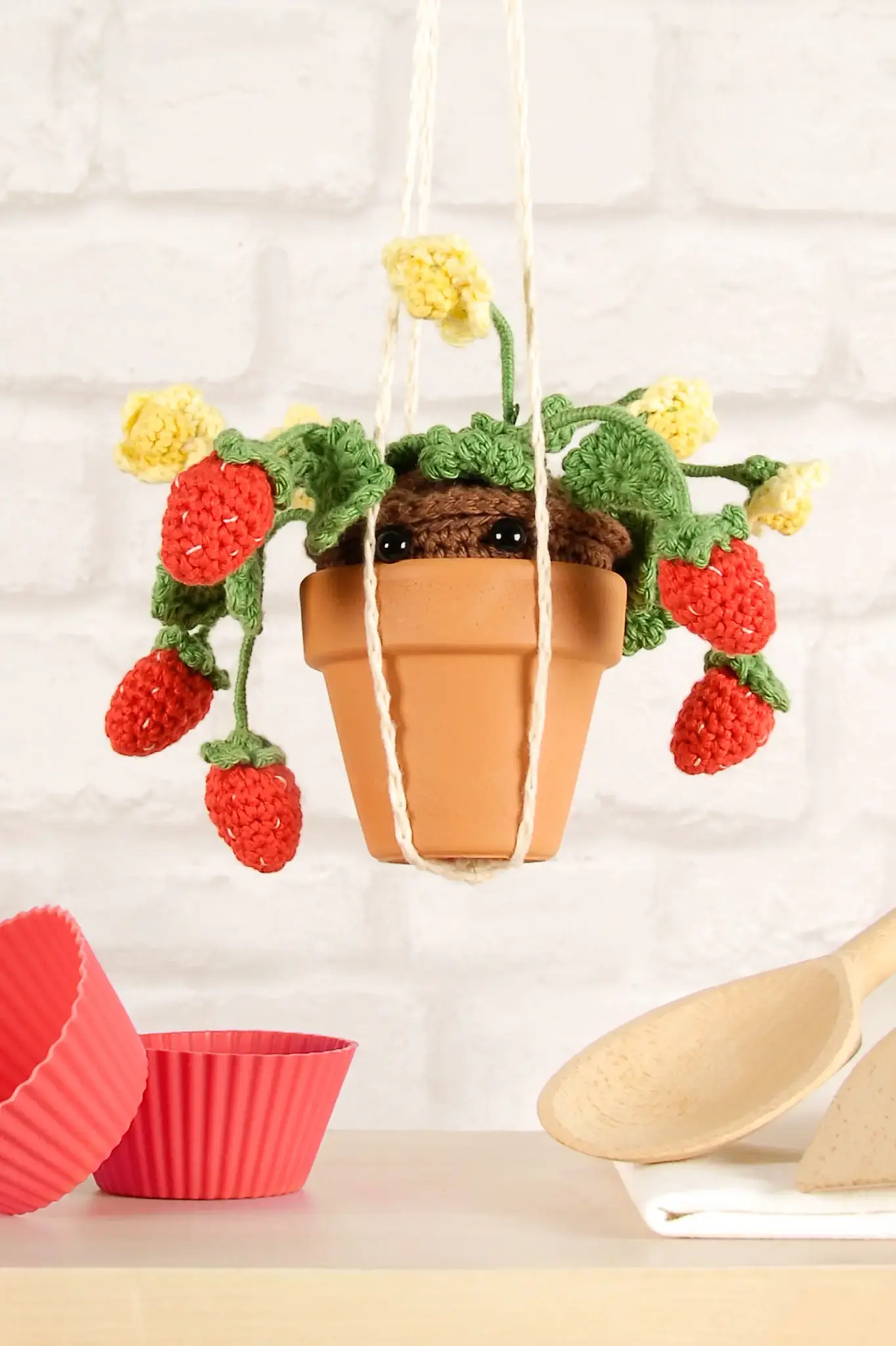 DMC Kit Amigurumi Fraises Estivales
