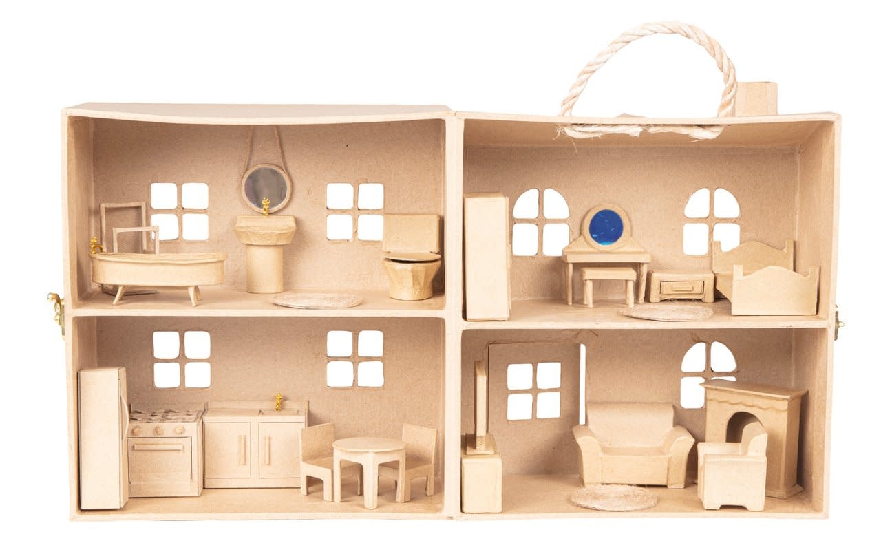 DECOPATCH Maison De Poupée 25X24X27Cm