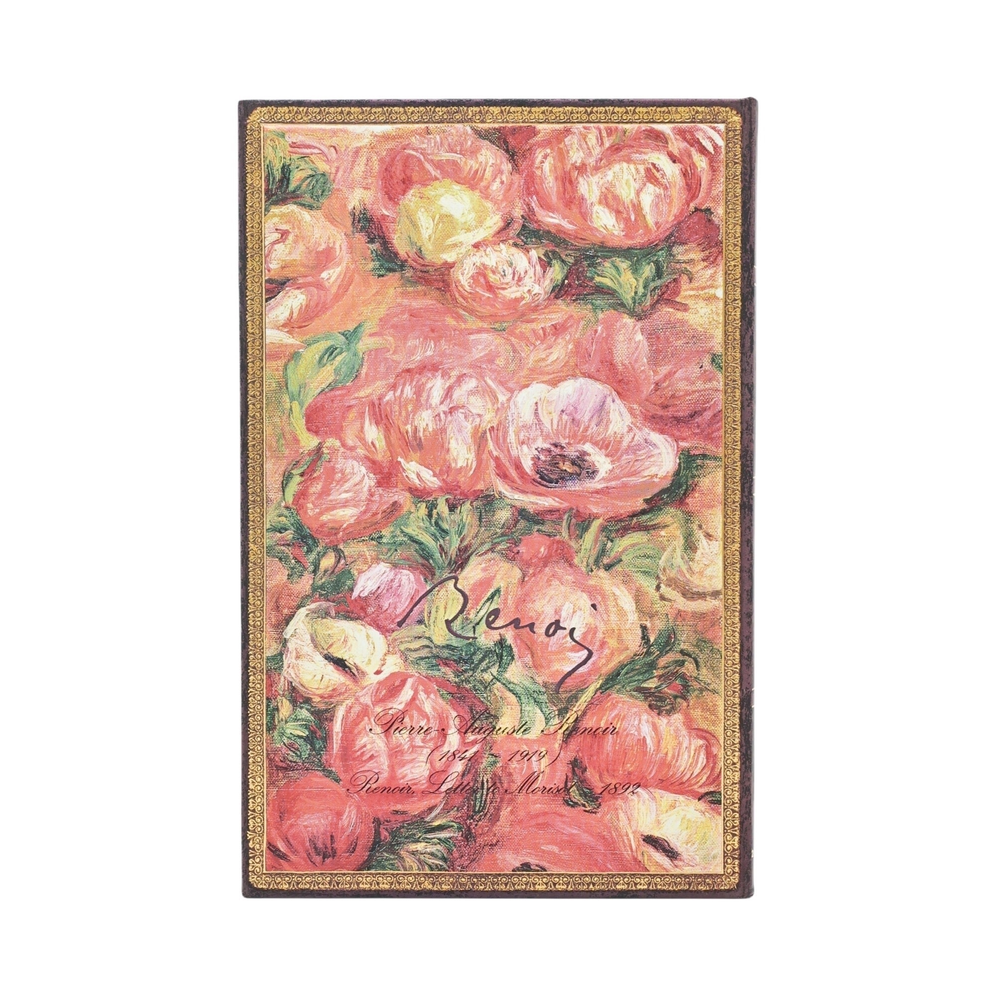 PAPERBLANKS Agenda 2025-2026 Renoir Letter to Morisot (1892) Maxi Vertical 13 mois