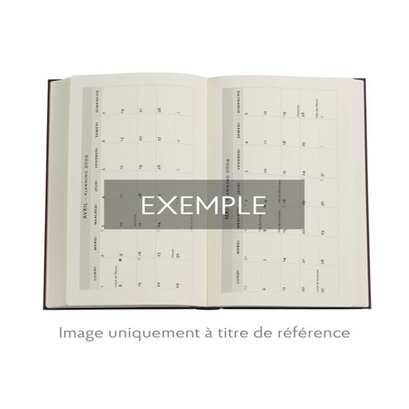 PAPERBLANKS Agenda 2025-2026 Monet’s Chrysanthemums Maxi Un Jour Page 13 mois Flexis