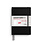 LEUCHTTURM 1917 Agenda Semainier & Carnet de notes Medium (A5) 2025-2026 Couverture souple Noir 18 mois Anglais