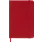 MOLESKINE Semainier horizontal+notes 18 mois Format de poche Couverture rigide Rouge Écarlate