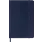 MOLESKINE Semainier horizontal+notes 18 mois Grand format Couverture rigide Bleu saphir
