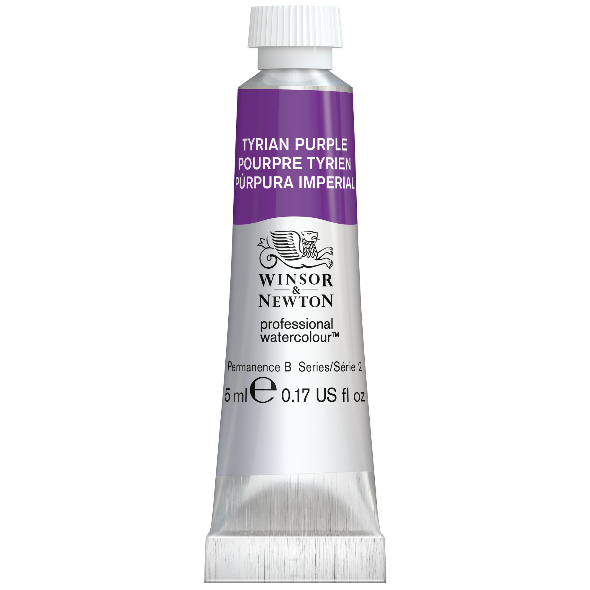 WINSOR & NEWTON Professional Aquarelle tube 5ml Pourpre Tyrien