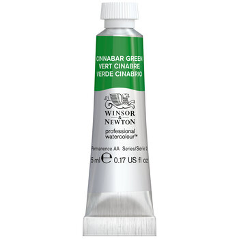WINSOR & NEWTON Pro Watercolour 5Ml 420 Vert Cinabre