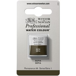 WINSOR & NEWTON Pro Watercolour 1/2G 609 Sepia