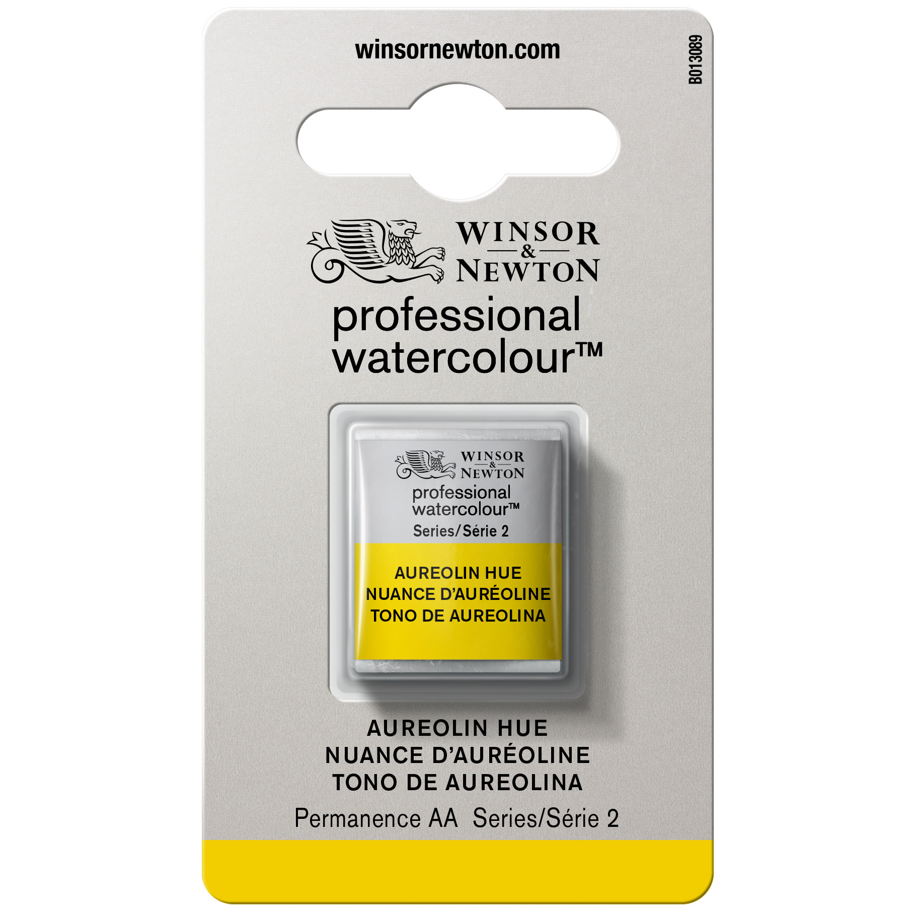 WINSOR & NEWTON Professional Aquarelle 1/2 Godet Nuance Aureoline