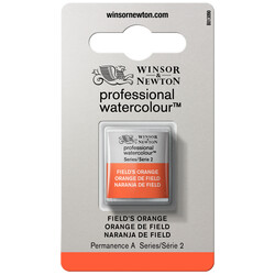 WINSOR & NEWTON Pro Watercolour 1/2G 418 Orange De Field