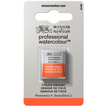 WINSOR & NEWTON Pro Watercolour 1/2G 418 Orange De Field