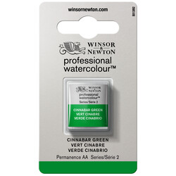 WINSOR & NEWTON Pro Watercolour 1/2G 420 Vert Cinabre