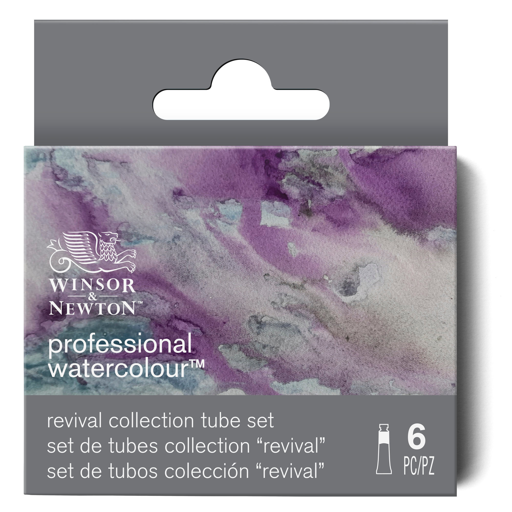 WINSOR & NEWTON Professional  Aquarelle Revival Collection 6 Tubes