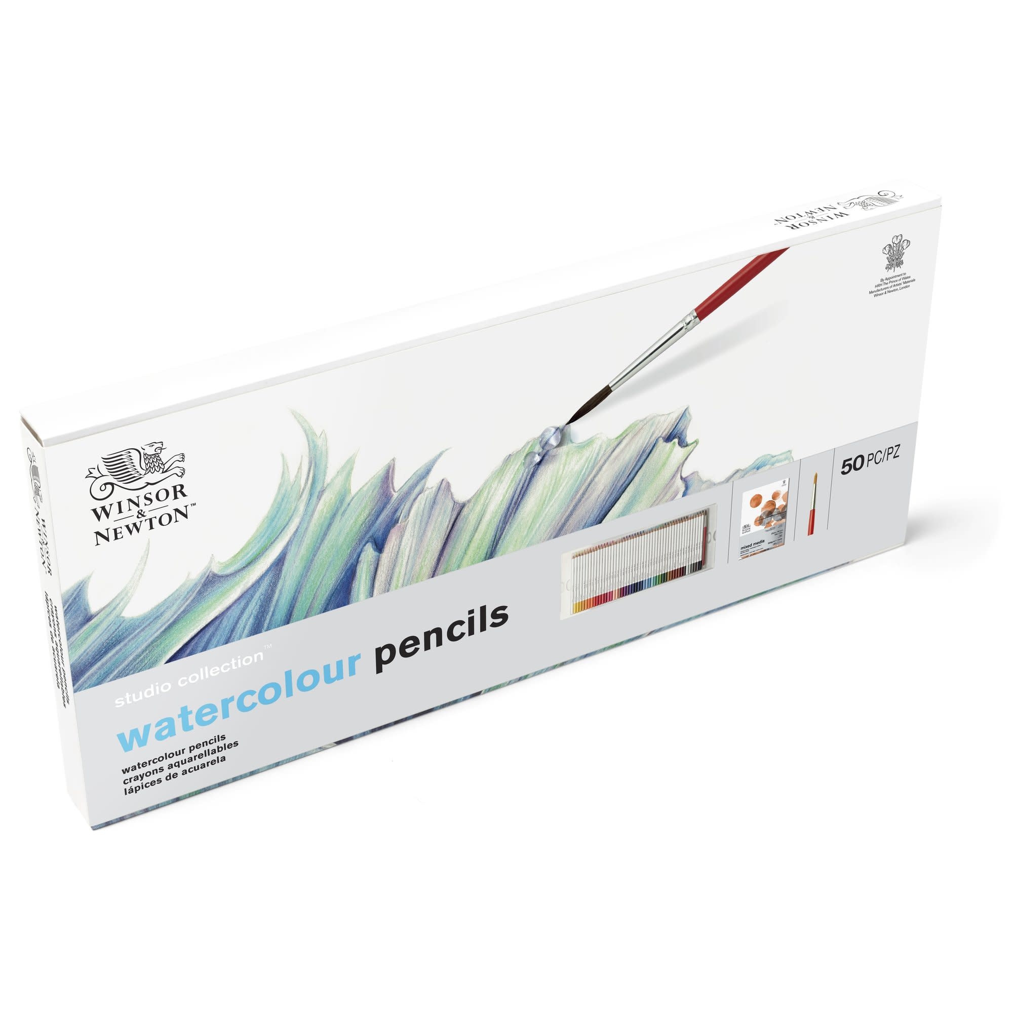 WINSOR & NEWTON Boite Assortiment Studio Collection Aquarelle et accessoires