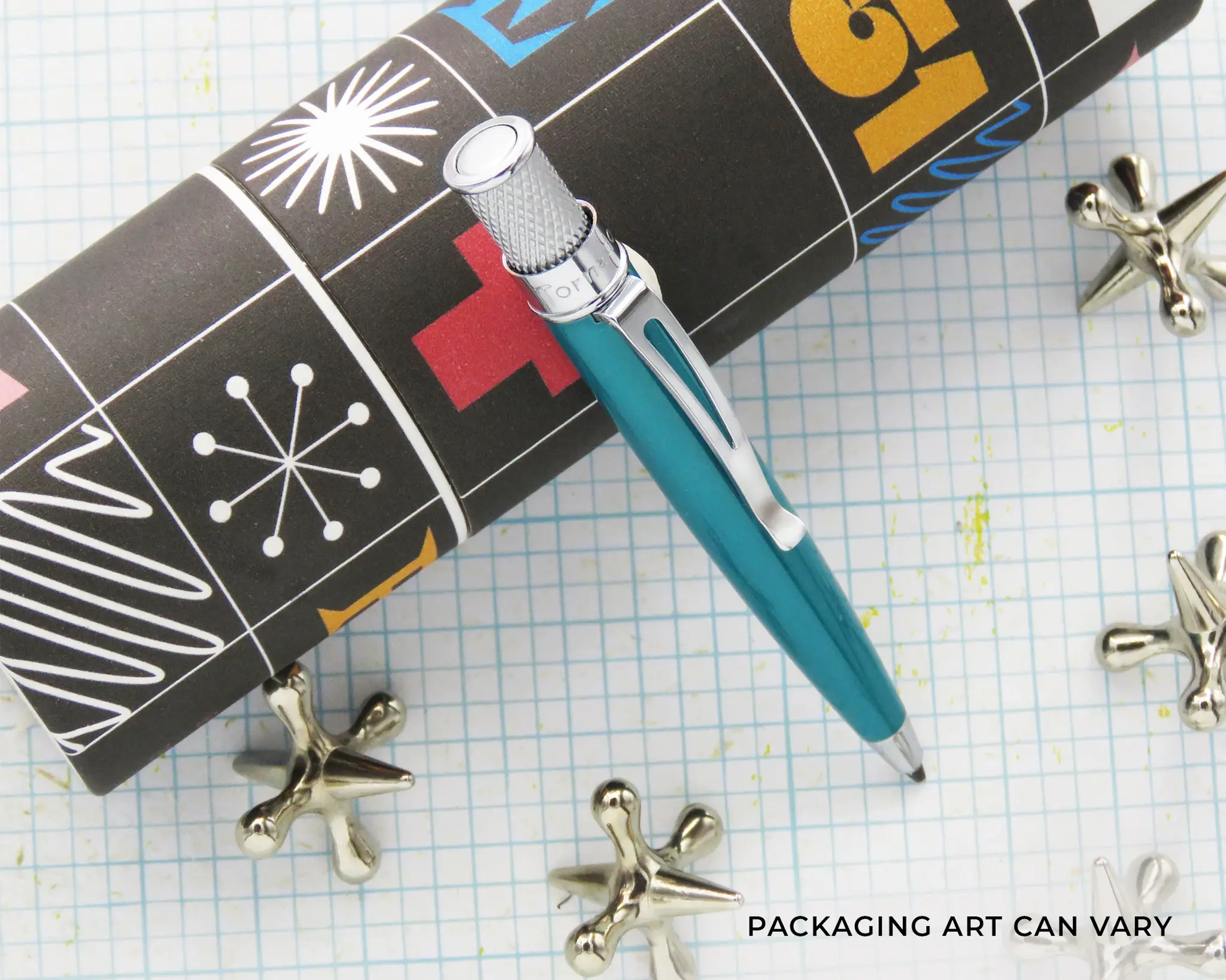 RETRO 51 Tornado Stylo Bille Elite ( Mini ) Turquoise