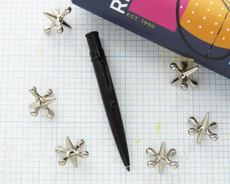 RETRO 51 Tornado Stylo Bille Elite ( Mini ) Stealth Black