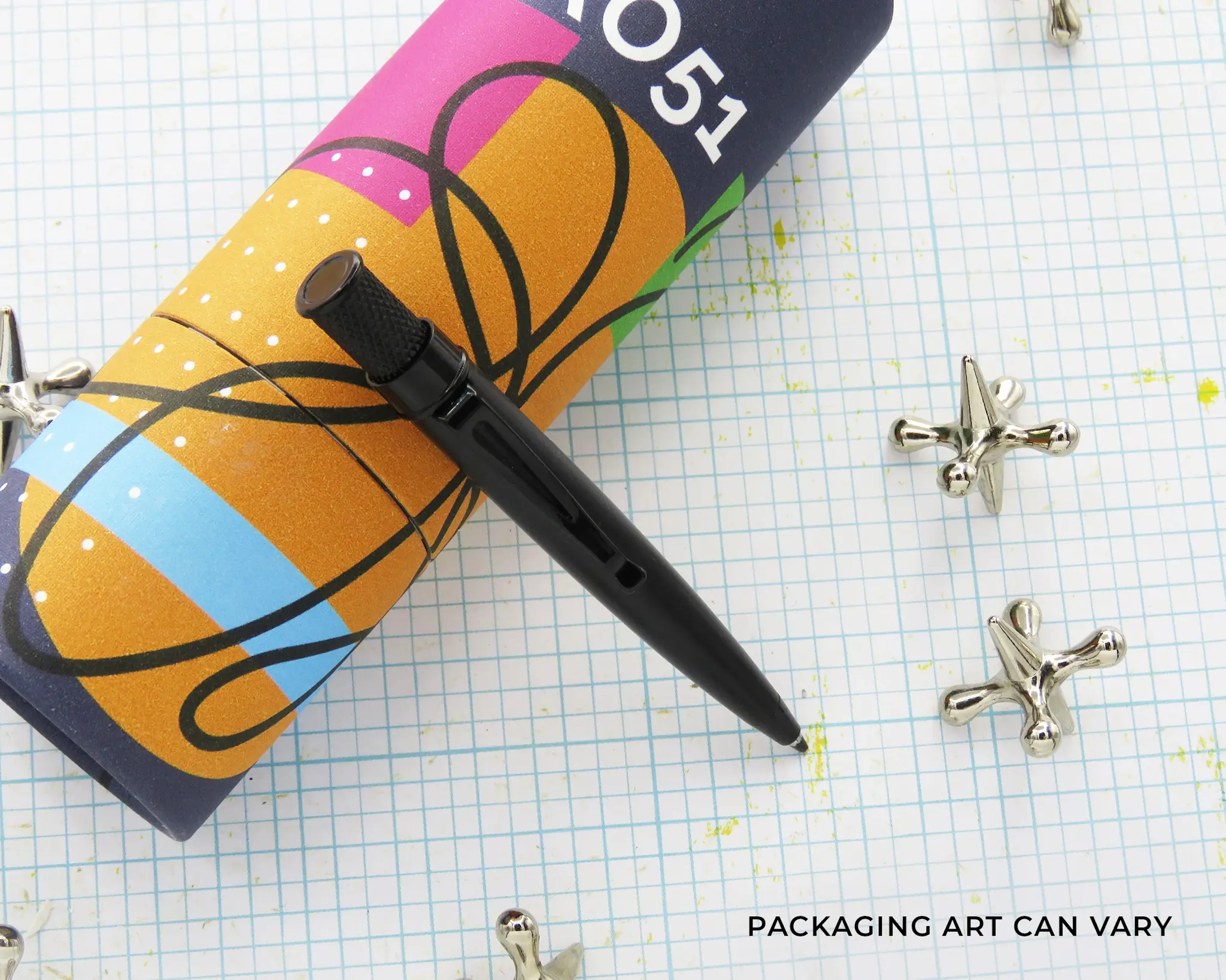 RETRO 51 Tornado Stylo Bille Elite ( Mini ) Stealth Black