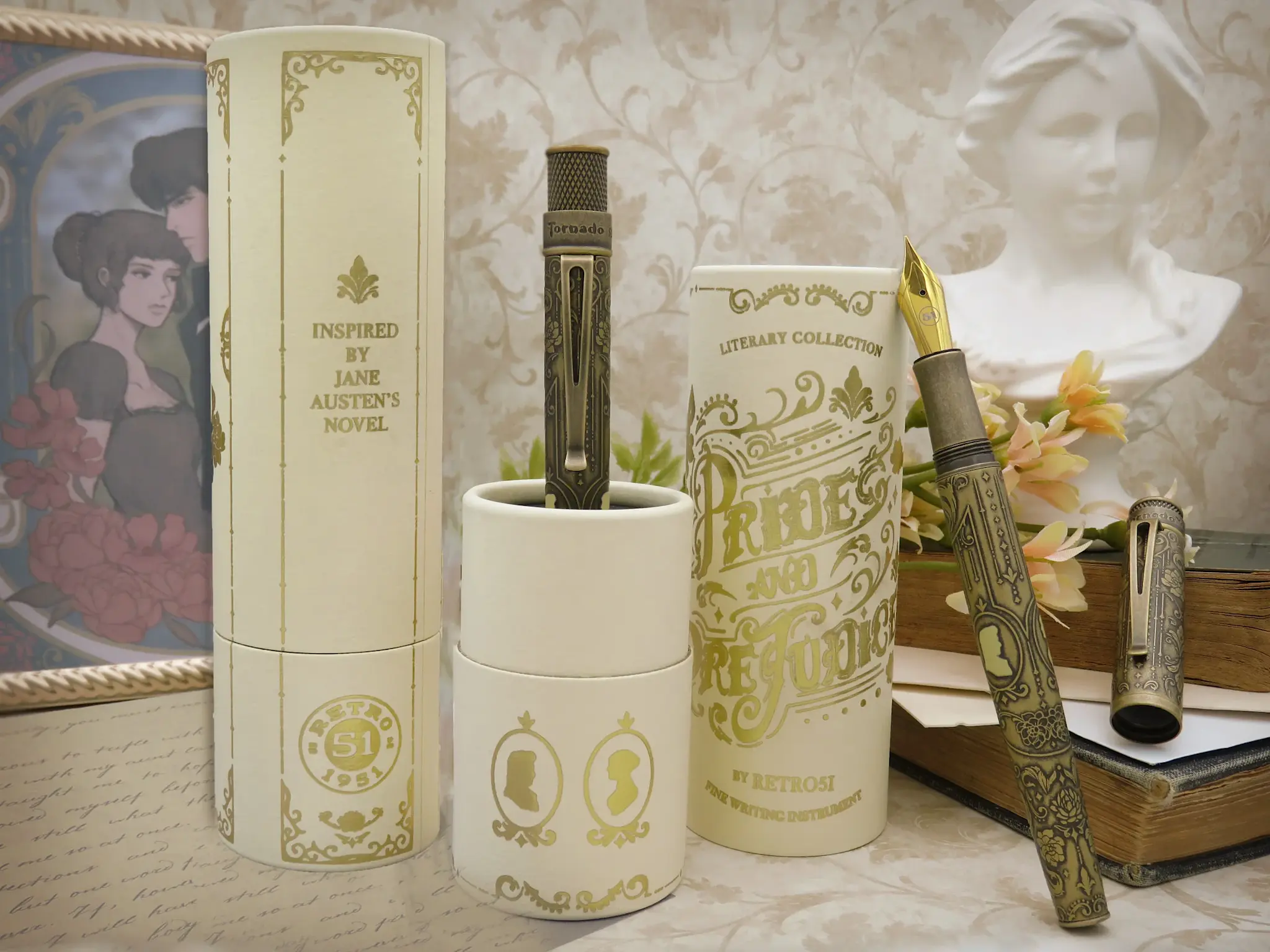 RETRO 51 Tornado Stylo Roller The Literary Collection Pride And Prejudice
