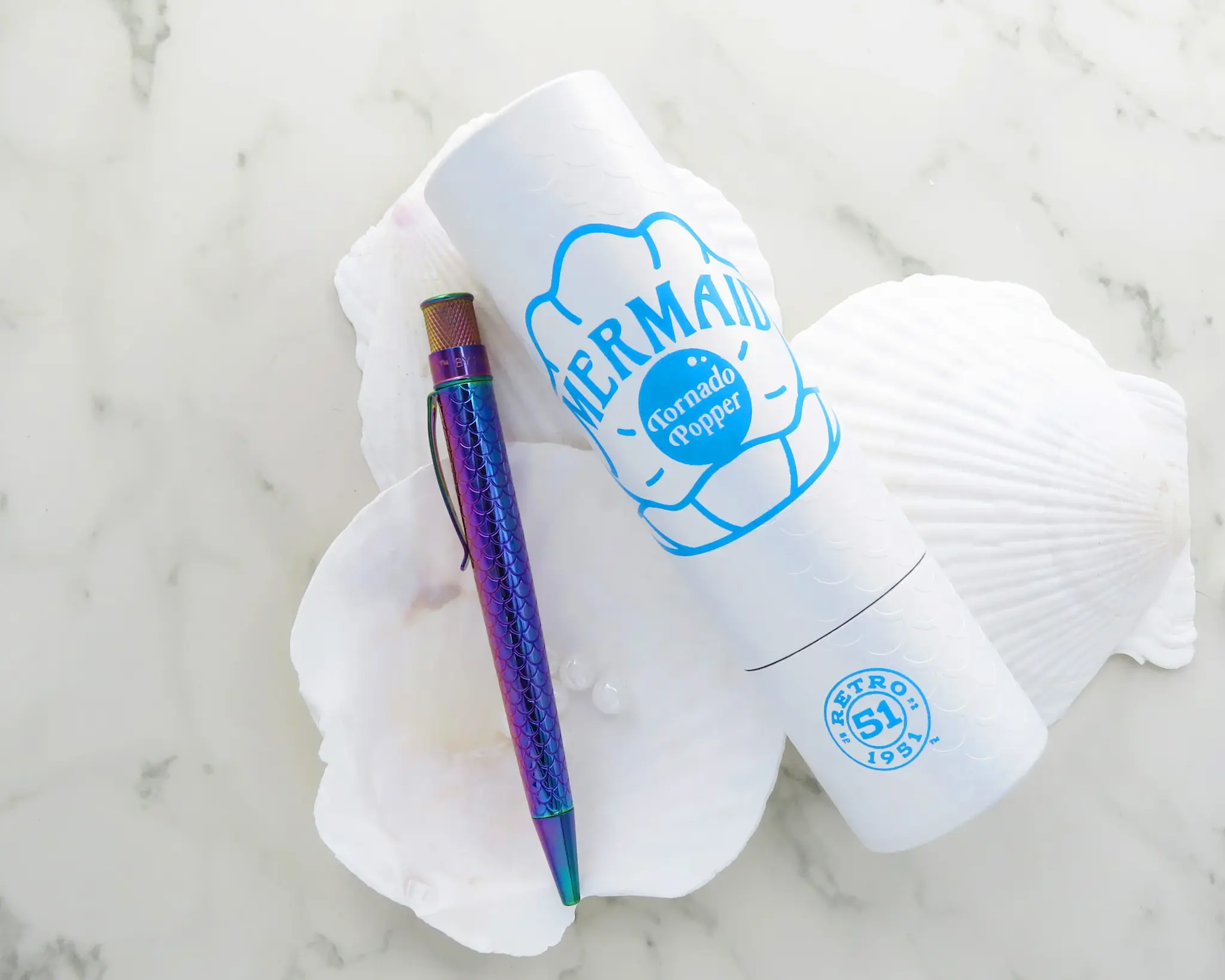 RETRO 51 Tornado Stylo Roller Série Limitée Mermaid ( Sirène )