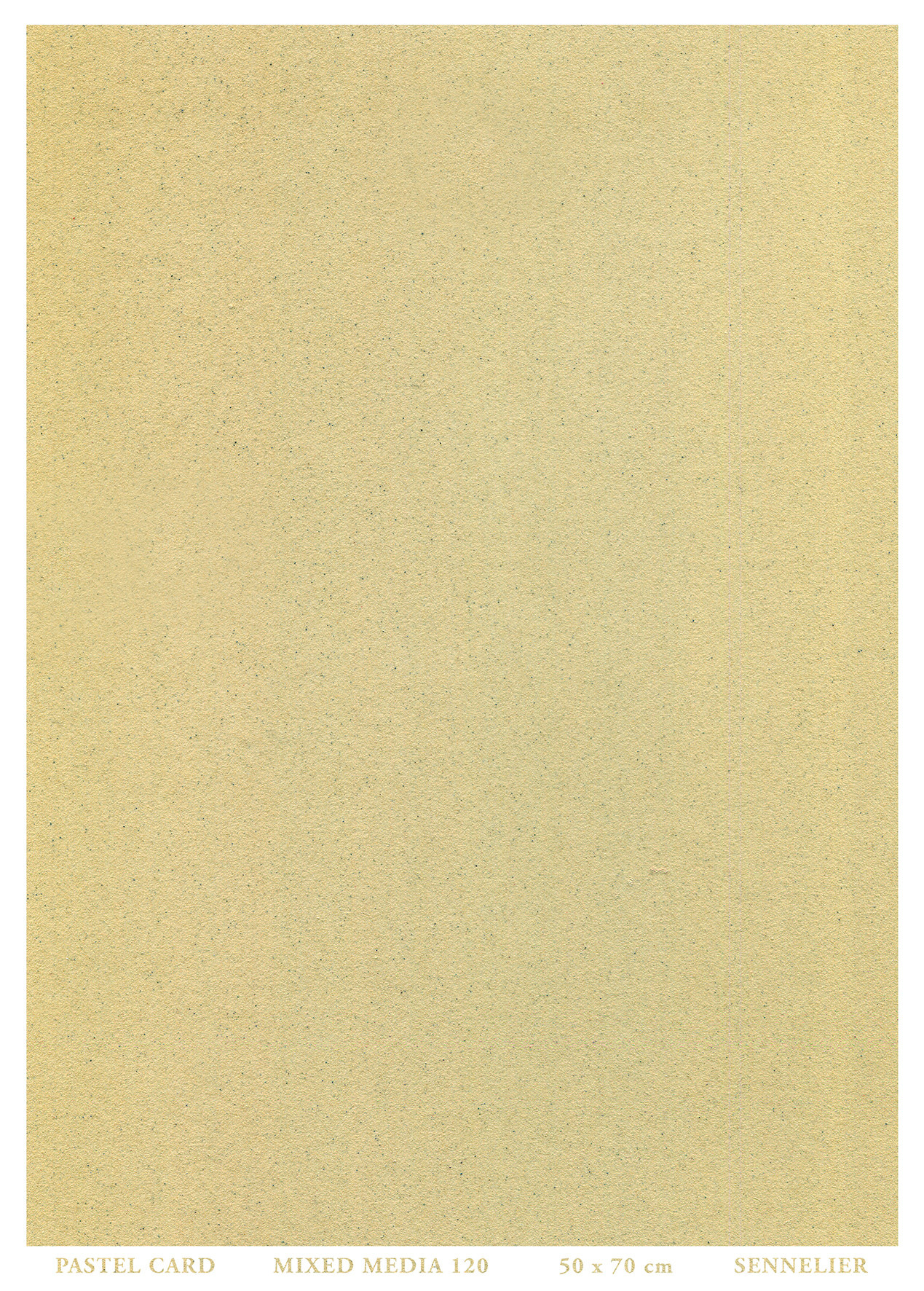 SENNELIER Bloc Pastel Card mixed media - 30 x 30 cm - Jaune de Naples