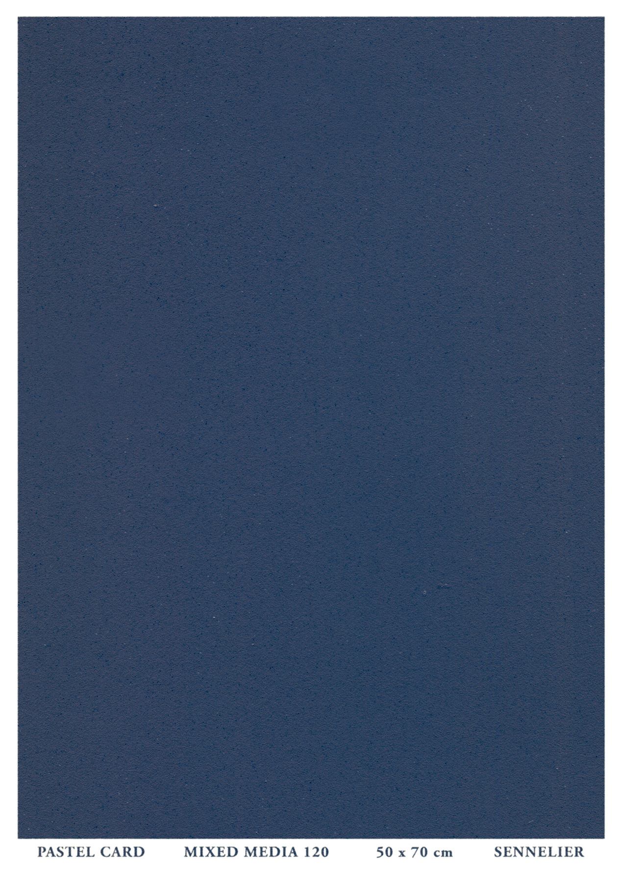 SENNELIER Bloc Pastel Card mixed media - 18 x 24 cm - Indigo