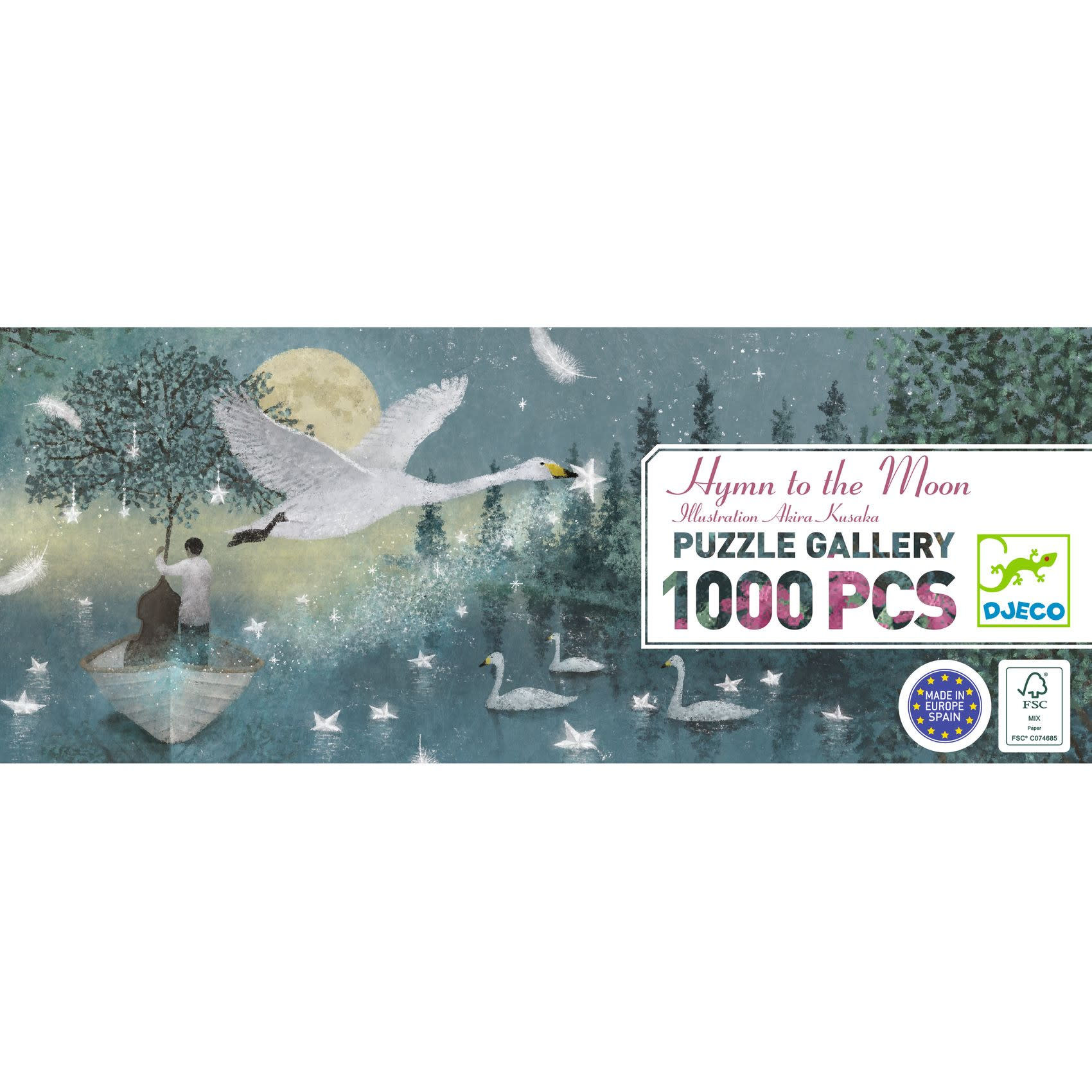 DJECO Puzz Gallery - 1000 pcs - Hymn to the Moon