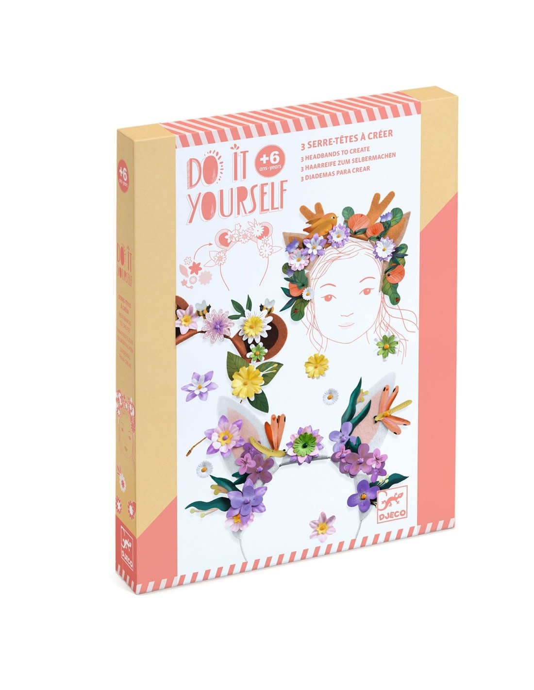 DJECO Do It Yourself - A Créer Flower friends