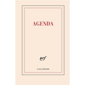 GALLIMARD Agenda Litteraire Janv/Déc 2026