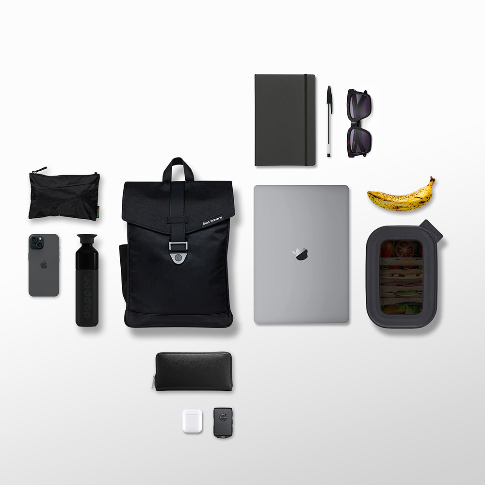 BOLD BANANA CLASSIC Envelope Almond onyx Tan/Black