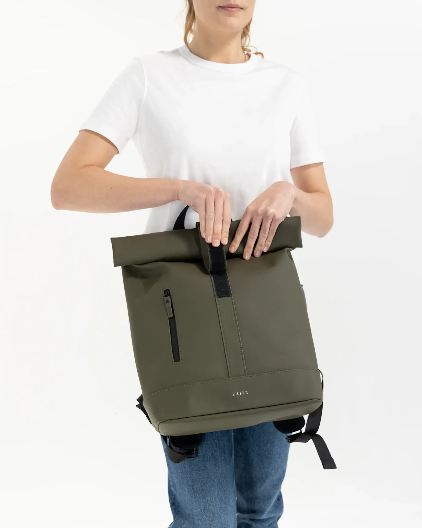 CASYX Sac À Dos Modèle Tornado Medium Rainforest