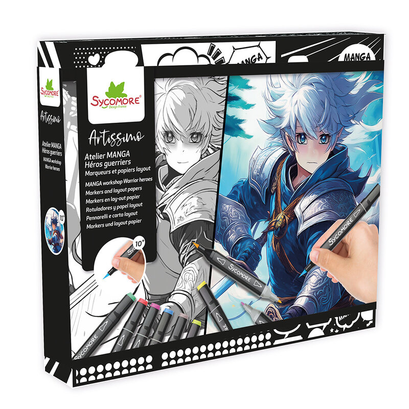 SYCOMORE Manga - GM - Layout et marqueurs - Arts martiaux