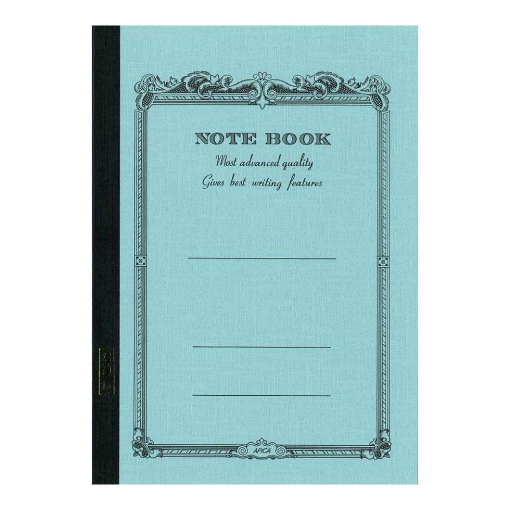 APICA Grand Note Book Turquoise ligné 18x25cm