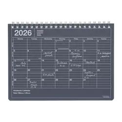 MARK'S EUROPE 2026 Notebook Calendar S / Black