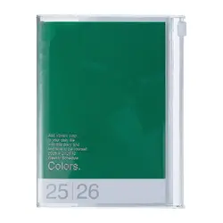 MARK'S EUROPE Agenda 16 mois A6 Colors / Green