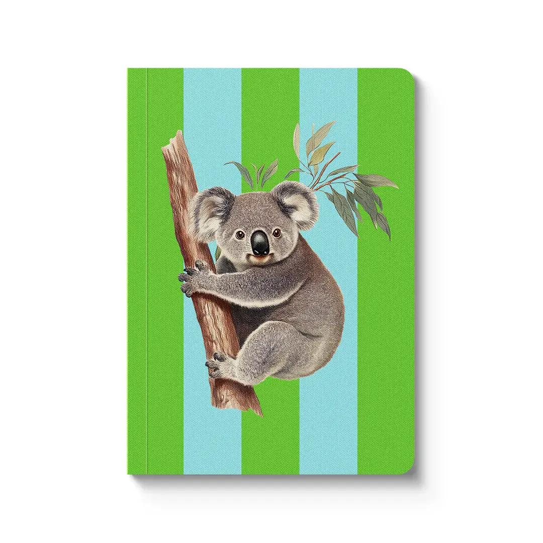 OHH DEER Striped Koala Perfect Bound Notebook (A6) (12363)