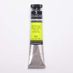 SENNELIER Gouache Extra fine Tube 21ml Jaune Fluorescent S2