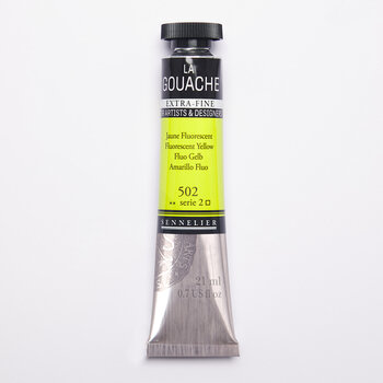 SENNELIER Gouache Extra fine Tube 21ml Jaune Fluorescent S2