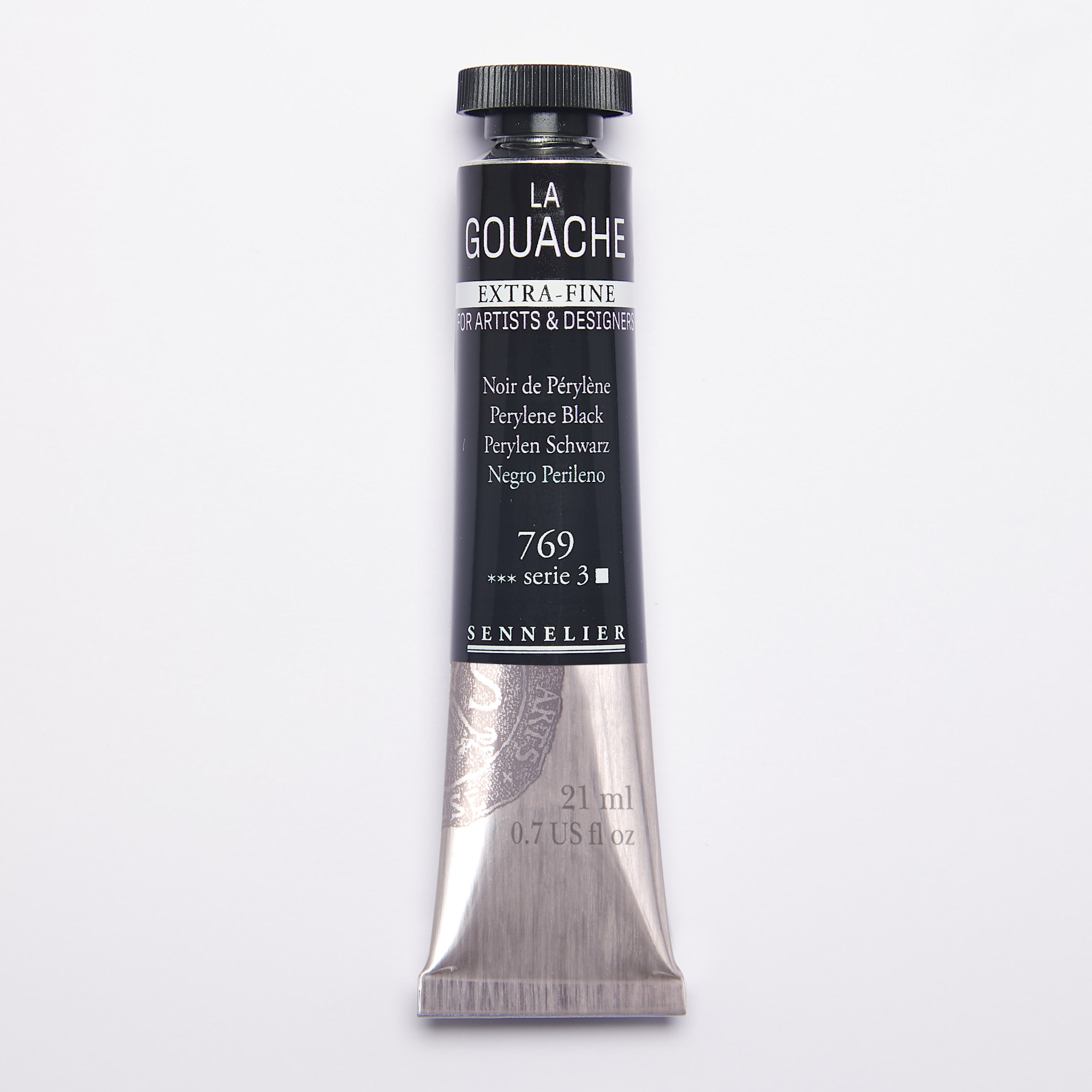 SENNELIER Gouache Extra fine Tube 21ml Noir de Pérylène S3