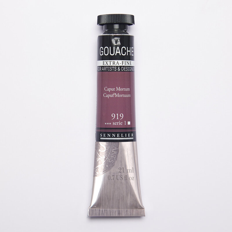 SENNELIER Gouache Extra fine Tube 21ml Caput Mortum S1