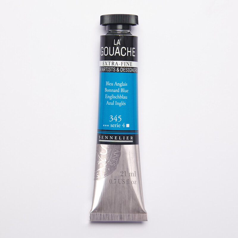 SENNELIER Gouache Extra fine Tube 21ml Bleu Anglais S4