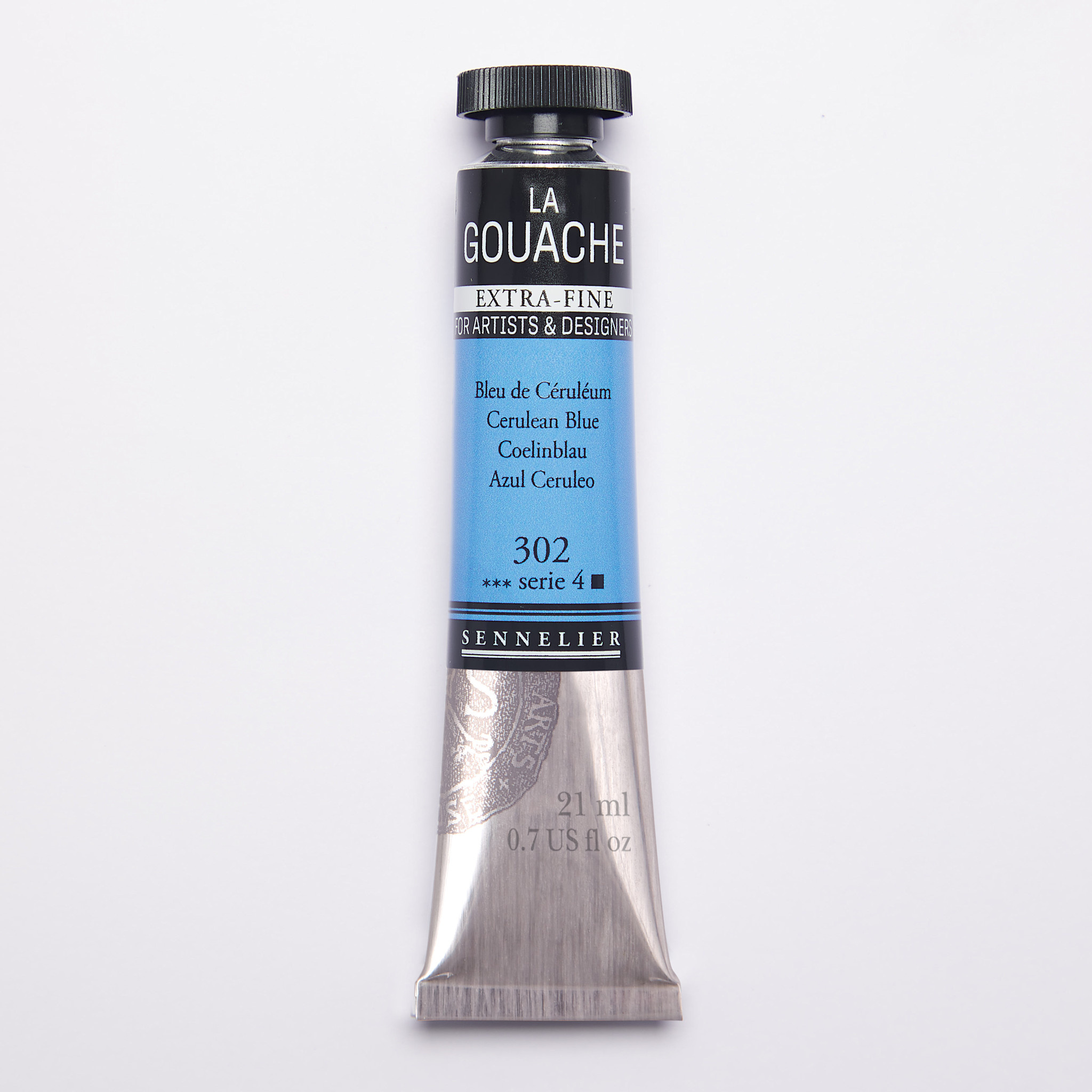 SENNELIER Gouache Extra fine Tube 21ml Bleu de Céruléum S4