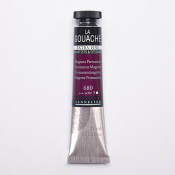 SENNELIER Gouache Extra fine Tube 21ml Magenta Permanent S3
