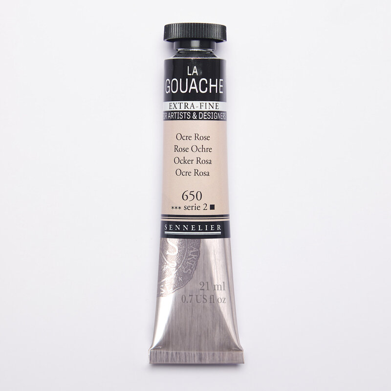 SENNELIER Gouache Extra fine Tube 21ml Ocre Rose S2