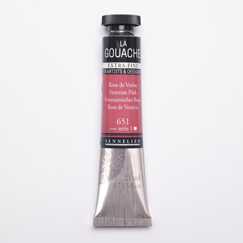 SENNELIER Gouache Extra fine Tube 21ml Rose de Venise S1