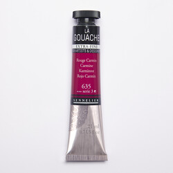 SENNELIER Gouache Extra fine Tube 21ml Rouge Carmin S3