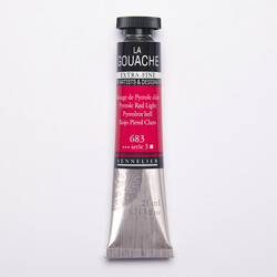 SENNELIER Gouache Extra fine Tube 21ml Rouge de Pyrrole clair S3