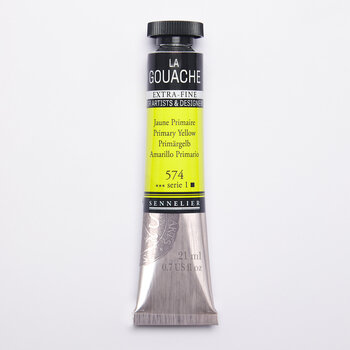 SENNELIER Gouache Extra fine Tube 21ml Jaune Primaire S1