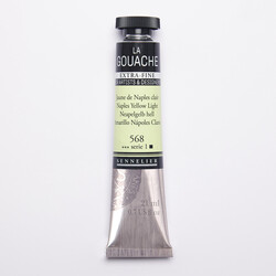SENNELIER Gouache Extra fine Tube 21ml Jaune de Naples clair S1