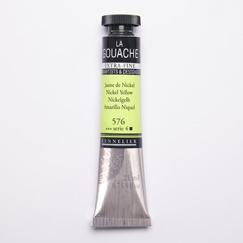 SENNELIER Gouache Extra fine Tube 21ml Jaune de Nickel S4